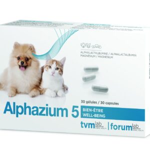 TVM Alphazium 5 chat et chien stressé 30 gélules