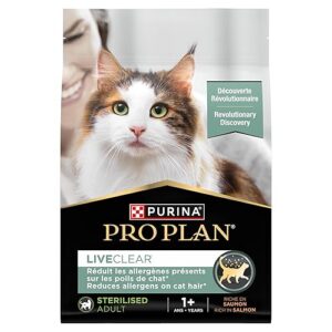 Proplan - Croquettes Proplan Liveclear Sterilised Saumon pour Chat Stérilisé - Sac De 2,8 Kg