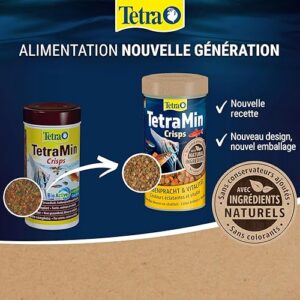 Alternative view of TetraMin Crisps Nutri Evolution - Aliment Complet en Crisps aux Ingrédients Naturels pour Poissons