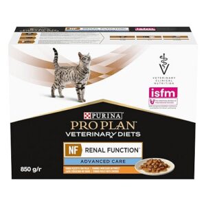 PURINA Pro Plan Veterinary Diets NF Renal Function Advanced Care Poulet — 10 x 85 g — Aliment