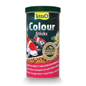 Tetra Pond Colour Sticks – Alimentation Equilibrée pour les Poissons de Bassin à Couleurs vives –