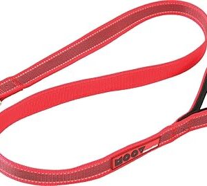 Zolux Moov Laisse Réflective pour Chien Coloris Rouge Longueur de 1,20 m/20 mm de Large
