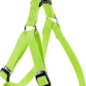 Zolux Harnais Baudrier Nylon Réglable pour Chien Coloris Unis Anis Largeur 25 mm