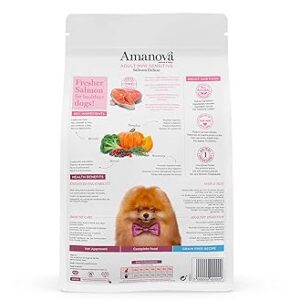 Alternative view of Amanova Super Premium Croquettes pour Chiens de Petite Race à la Peau Sensible et aux Cheveux au