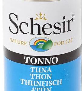 Schesir Nourriture pour Chat Filet de Poulet et Riz en boîte 140 g (1 x 140 g)