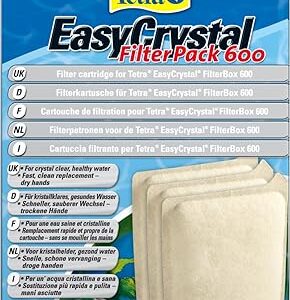Tetra - 174658 - Cartouches pour Filtre pour Aquarium EasyCrystal Filter Pack 600
