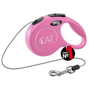 Flexi, Laisse Modèle New Classic, Version Cordon, Forme Moderne et Ergonomique, Système de Guidage