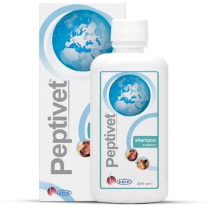 ICF — Peptivet Shampoo — Gentle Cleansing, Moisturising & Skin Support Formula for Cats & Dogs