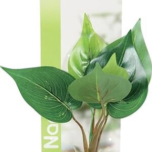 Zolux Décoration Aquarium Plante Artificielle Feuille Moyenne 8 x 4 x 19 cm