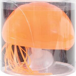 Zolux Décor Aquarium Flottant Méduse Fluo Phosphorescent L 6.5 X P 6 X H 46.5 Cm pour Aquariophilie