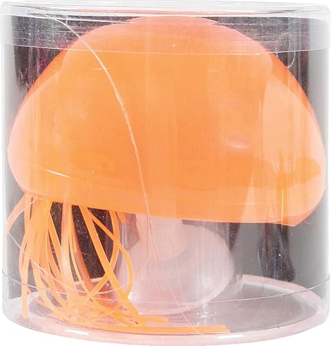 Zolux Décor Aquarium Flottant Méduse Fluo Phosphorescent L 6.5 X P 6 X H 46.5 Cm pour Aquariophilie