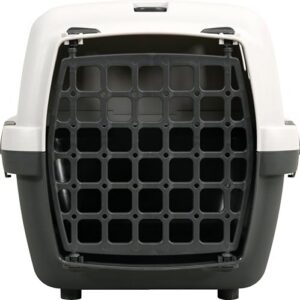 Stefanplast Caisse de Transport Grise pour Chat et Petit Chien Gulliver Zolux