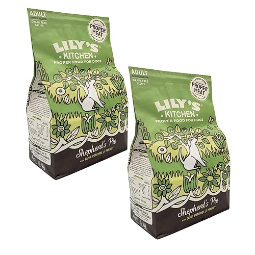 Cuisine Croquettes pour chien de Lily Belle Lamb (1 kg) - Paquet de 2