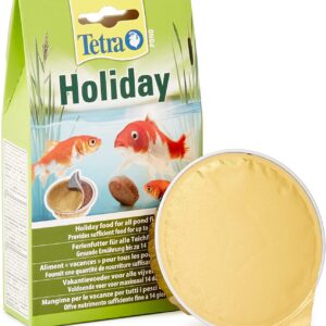 Tetra Pond Holiday Food, 2 Weeks Pond Holiday Fish Food Block, 98 g