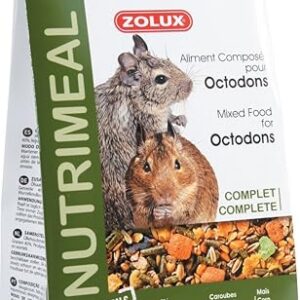 Zolux Alimentation Nutrimeal pour Octodon Sac de 800 g mélange Complet Riche en saveur