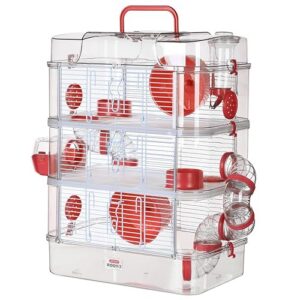 Zolux Cage pour Hamster, Souris, Gerbille ''RODY 3'' Trio 1 Unité (Lot de 1)