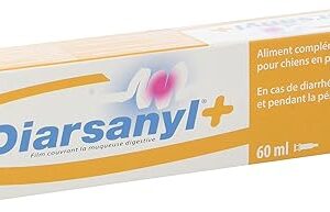 Diarsanyl 60 ml Pâte anti-diarrhées pour chien de 30 à 60 kg
