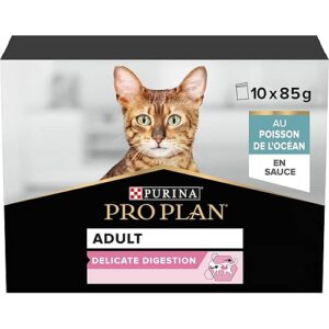 Purina Pro Plan Cat NutriSavour - Delicate - Sachets - 10 x 85 g