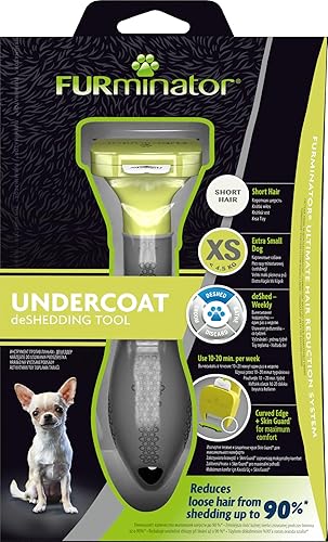 FURminator Outil Undercoat deShedding Chien XS Poils courts