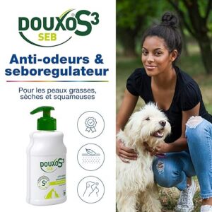 Alternative view of DOUXO S3 SEB Shampooing Anti-Odeur et séborégulateur, pour Chiens et Chats avec des pellicules,
