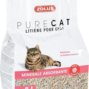 Alternative view of Zolux Litière pour Chat Pure Cat minérale absorbante 8 L parfumée antibactérienne