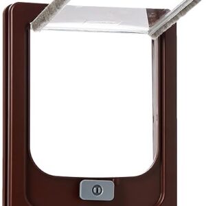 Alternative view of Zolux Chatière 2 Positions pour Chat Marron