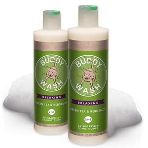 Cloud étoile Buddy Wash Dog Shampoo- Thé Vert et de bergamote, Bouteilles de 453,6 Gram (Lot de 3)