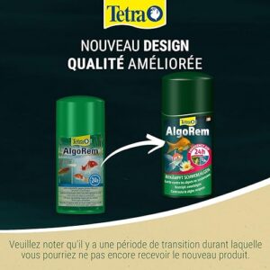 Alternative view of Tetra Pond AlgoRem – Traitement de l’Eau des Bassins de Jardin – Elimine l’eau verte et Limite la