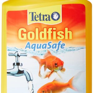 TETRA Goldfish AquaSafe - Conditionneur d'Eau pour Poisson Rouge - 250ml