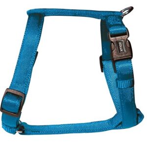 Zolux Cushion Harnais en Nylon pour Chien Bleu 25 mm
