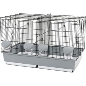 Zolux Cage d'élevage 67 Noir/Gris 70 x 40 x 44 cm