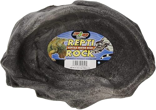 Zoo Med Repti Rock Lot de 6 bacs à eau pour reptiles Taille XL