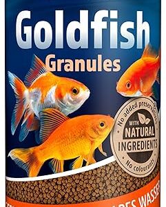 TETRA - Aliment Complet en Granulés - Pour Poissons Rouges et d'Eau Froide - Avec Couvercle Doseur