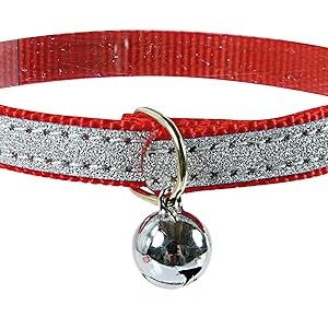 Zolux Collier lamé Rouge 30 cm (438 360R) pour Chat