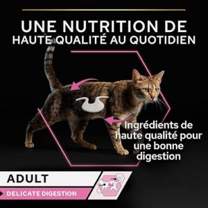 Alternative view of Purina Pro Plan Cat NutriSavour - Delicate - Sachets - 10 x 85 g