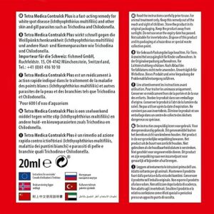 Alternative view of Tetra t-10520 contraick Plus médicament pour Poissons d'eau Douce, 20 ML
