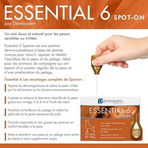Alternative view of Dermoscent — Essential 6 Spot-On — Dog Itchy Skin Relief — Dandruff & Allergy Relief with Vitamin E