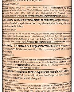 Alternative view of TETRA - Aliment Complet en Granulés - Pour Poissons Rouges et d'Eau Froide - Avec Couvercle Doseur