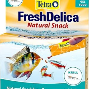 Tetra Fresh Delica Krill Aliments pour poissons, aliments gélifiés naturels pour tous les poissons