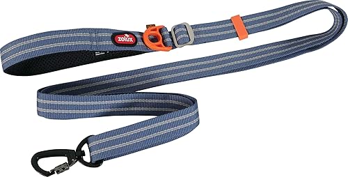 Laisse réglable avec Bande réfléchissante Bivouak 1.15 à 2 m