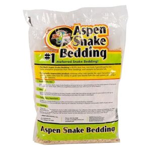 Alternative view of Zoomed Aspen Snake Bedding Substrat pour Reptile/Amphibien 4,4 L