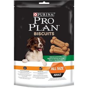 PURINA PRO PLAN | Biscuits Friandises | Chien Adulte | Riche en Agneau | Sac de 400g