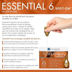 Alternative view of Dermoscent — Essential 6 Spot-On - Dog Itchy Skin Relief — Dandruff & Allergy Relief with Vitamin E