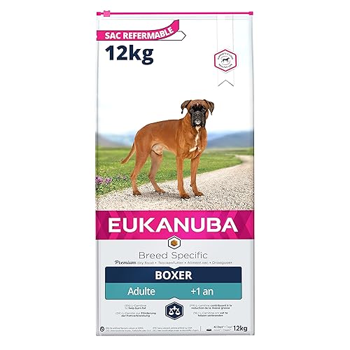 Eukanuba Chien Nourriture sèche Boxer Poulet 12kg