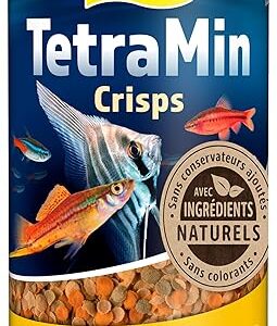 TetraMin Crisps Nutri Evolution - Aliment Complet en Crisps aux Ingrédients Naturels pour Poissons