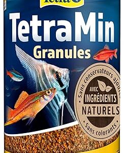 TetraMin Granules Nutri Evolution - Aliment Complet en Granules Ingrédients Naturels pour Poissons