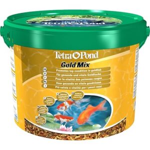 Alternative view of Tetra Pond Goldfish Mix – Mélange Complet de Sticks, Flocons, Gammarus - Aliment pour Poissons