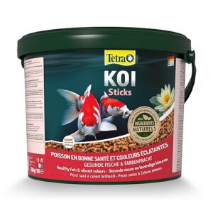 Tetra Pond Koï - Aliment Complet Premium pour Carpes Koï de Bassin – Activateur Naturel de Couleurs