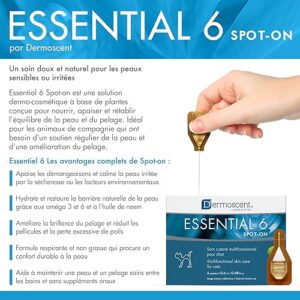 Alternative view of Dermoscent — Essential 6 spot-on for Cats — Skin Care for Dandruff Dry or Oily Skin & Hair Loss