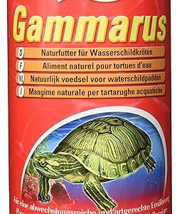 TETRA - Gammarus - Complément Alimentaire Naturel - Pour Tortues d'Eau - Avec Couvercle Doseur - 1